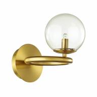 4276/1W MODERN ODL21 337 прозр/стекло/золотистый Настенный светильник IP20 G9 1*40W NUVOLA - 4276/1W MODERN ODL21 337 прозр/стекло/золотистый Настенный светильник IP20 G9 1*40W NUVOLA