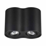3565/2C HIGHTECH ODL18 209 черный Потолочный накладной светильник IP20 GU10 2*50W 220V PILLARON - 3565/2C HIGHTECH ODL18 209 черный Потолочный накладной светильник IP20 GU10 2*50W 220V PILLARON