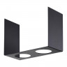 370507 KONST NT19 черный Декоративная рамка к артикулам 370505, 370506 LEGIO