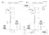448014605 Виталина 5*60W E14 220 V люстра