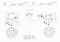465016304 Жаклин 4*40W E14 220 V люстра