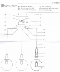 657011307 Крайс 7*5W LED 220 V люстра