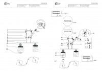 673016702 Тетро 2*60W E27 220 V люстра