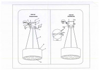 674011401 Ривз 60W LED 220 V люстра