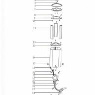 803041201 Уран 1*15W LED 220 V IP44 светильник - 803041201 Уран 1*15W LED 220 V IP44 светильник