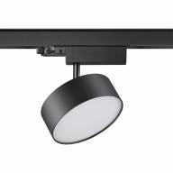 358759 PORT NT21 122 черный Трехфазный трековый светодиодный светильник IP20 LED 24W 4000K 2100Лм 100-265V PROMETA - 358759 PORT NT21 122 черный Трехфазный трековый светодиодный светильник IP20 LED 24W 4000K 2100Лм 100-265V PROMETA