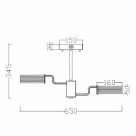 Потолочный светильник Freya FR6039CL-L48CH - Потолочный светильник Freya FR6039CL-L48CH