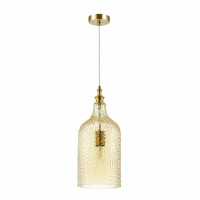 4709/1 PENDANT ODL20 299 янтарный/бронзовый Подвес E27 60W 220V PELO