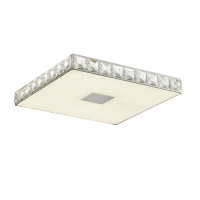 SL822.122.01 Светильник настенно-потолочный ST-Luce Хром/Прозрачный, Белый LED 1*24W 4000K