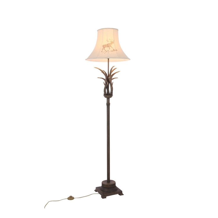SL153.705.01 Торшер ST-Luce Светло-коричневый/Бежевый E27 1*60W (из 2-х коробок)