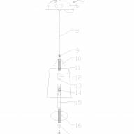 392011901 Фьюжн 1*20W G4 12 V люстра - 392011901 Фьюжн 1*20W G4 12 V люстра