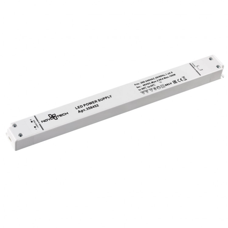 358452 DRIVE NT20 044 белый Драйвер IP20 100W 48V