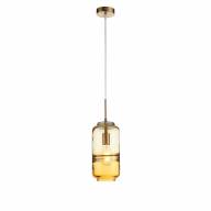 SL1132.143.01 Светильник подвесной ST-Luce Бронза/Янтарный E27 1*60W - SL1132.143.01 Светильник подвесной ST-Luce Бронза/Янтарный E27 1*60W