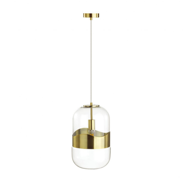 4814/1 PENDANT ODL21 290 прозрачный/бронзовый Подвес E27 1*60W APILE