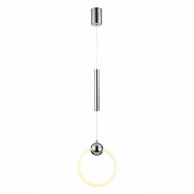 SL1578.103.01 Подвес ST-Luce Хром/Белый,Хром LED 1*15W 3000K