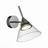 SL930.101.01 Бра ST-Luce Хром/Прозрачный LED 1*7W - SL930.101.01 Бра ST-Luce Хром/Прозрачный LED 1*7W