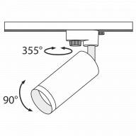 Трековый светильник Technical TR004-1-GU10-B - Трековый светильник Technical TR004-1-GU10-B