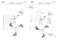 106010403 Олимпия 3*60W E27 220 V люстра