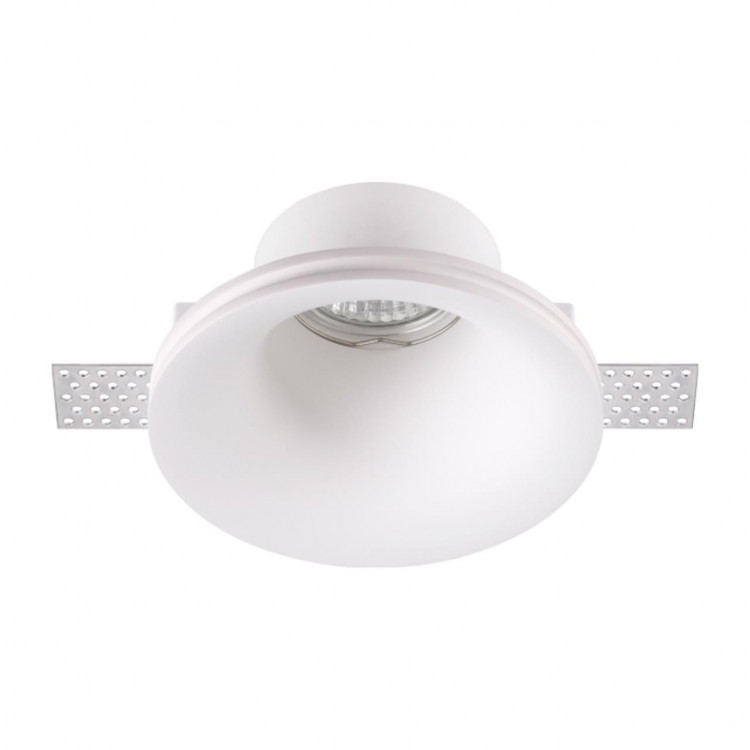 370486 SPOT NT19 155 белый Встраиваемый под покраску светильник IP20 GU10 50W 220V YESO