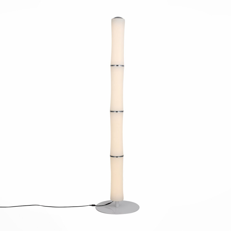 SL807.505.04 Торшер ST-Luce Белый, Хром/Белый LED 4*24W 3000K  (из 2-х коробок)