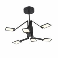 SL841.402.06 Светильник потолочный ST-Luce Черный анодированный/Белый LED 6*8W - SL841.402.06 Светильник потолочный ST-Luce Черный анодированный/Белый LED 6*8W