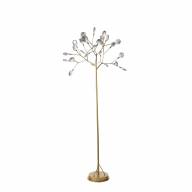 SL411.215.27 Торшер ST-Luce Золото/Дымчатый G4 27*3W - SL411.215.27 Торшер ST-Luce Золото/Дымчатый G4 27*3W