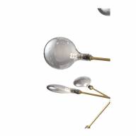 SL411.215.27 Торшер ST-Luce Золото/Дымчатый G4 27*3W - SL411.215.27 Торшер ST-Luce Золото/Дымчатый G4 27*3W