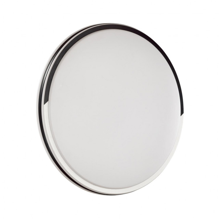 3057/EL PALE SN 012 Светильник пластик/белый/черный LED 72Вт 3000-6000К D480 IP43 пульт ДУ KEPA