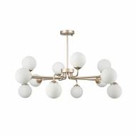 SLE106203-12 Светильник подвесной ST-Luce Золото/Белый G9 LED 12*3W - SLE106203-12 Светильник подвесной ST-Luce Золото/Белый G9 LED 12*3W