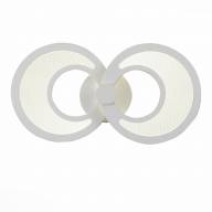 SL898.501.02 Бра ST-Luce Белый/Белый, Прозрачный LED 2*10W - SL898.501.02 Бра ST-Luce Белый/Белый, Прозрачный LED 2*10W