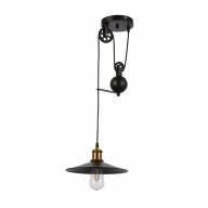 SLE120503-01 Светильник подвесной Черный/Черный E27 1*40W - SLE120503-01 Светильник подвесной Черный/Черный E27 1*40W