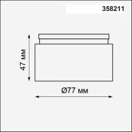 358211 KONST NT19 медь Линза с регулируемым углом рассеивания (для 358202-358207) IP20 LENTI - 358211 KONST NT19 медь Линза с регулируемым углом рассеивания (для 358202-358207) IP20 LENTI