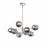 SL1500.103.08 Светильник подвесной ST-Luce Хром/Дымчатый E14 8*40W - SL1500.103.08 Светильник подвесной ST-Luce Хром/Дымчатый E14 8*40W