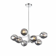 SL1500.103.08 Светильник подвесной ST-Luce Хром/Дымчатый E14 8*40W - SL1500.103.08 Светильник подвесной ST-Luce Хром/Дымчатый E14 8*40W
