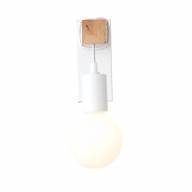 SL1142.501.01 Светильник настенный Белый, Светлое дерево E27 1*60W - SL1142.501.01 Светильник настенный Белый, Светлое дерево E27 1*60W