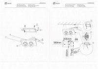549020502 Пунктум 2*5W LED 220 V спот IP44