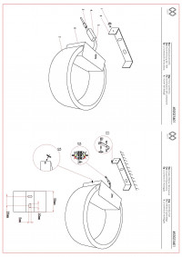 492023401 Котбус 1*5W LED 220 V бра