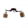 3030/2CA COMFI LN16 206 хром, кофе Люстра потолочная E27 2*60W 220V FILLA