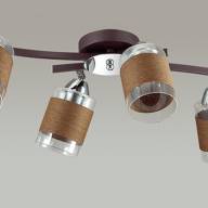 3030/4CA COMFI LN16 207 хром, кофе Люстра потолочная E27 4*60W 220V FILLA - 3030/4CA COMFI LN16 207 хром, кофе Люстра потолочная E27 4*60W 220V FILLA