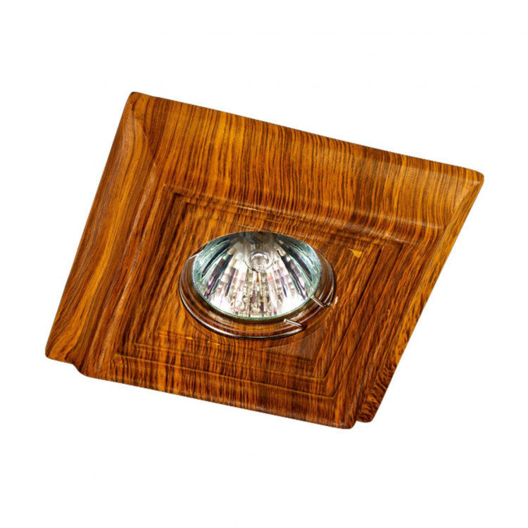 370090 SPOT NT15 309 светлое дерево Встраиваемый светильник IP20 GX5.3 50W 12V PATTERN
