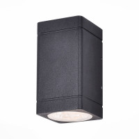 SL563.401.02 Светильник уличный настенный ST-Luce Черный/Прозрачный LED 2*8W 3000K