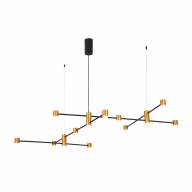SL1596.423.22 Светильник подвесной ST-Luce Золото, Черный/Белый LED 22*3W - SL1596.423.22 Светильник подвесной ST-Luce Золото, Черный/Белый LED 22*3W