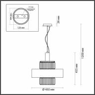 4840/4 HALL ODL21 399 золото/металл/стекло/хрусталь Люстра E14 4*40W LEPART - 4840/4 HALL ODL21 399 золото/металл/стекло/хрусталь Люстра E14 4*40W LEPART
