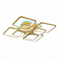 SLE500422-08RGB Светильник потолочный Золото/Белый LED 1*224W RGB 10W 3000-6000K