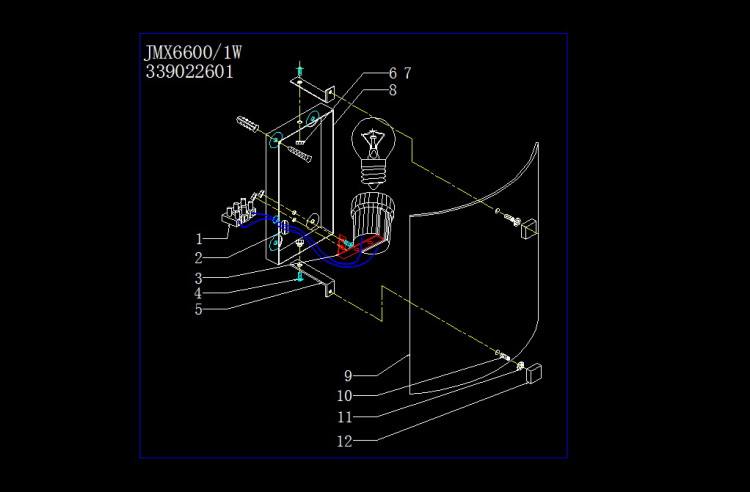 339022601 Восток 1*60W Е27 220 V бра