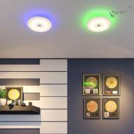 4629/CL VASTA LED SN 047 св-к ROKI muzcolor пластик LED 36Вт 3000-6500К D400 IP20 пульт ДУ/динамики - 4629/CL VASTA LED SN 047 св-к ROKI muzcolor пластик LED 36Вт 3000-6500К D400 IP20 пульт ДУ/динамики