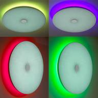4629/DL VASTA LED SN 047 св-к ROKI muzcolor пластик LED 48Вт 3000-6500К D500 IP20 пульт ДУ/динамики - 4629/DL VASTA LED SN 047 св-к ROKI muzcolor пластик LED 48Вт 3000-6500К D500 IP20 пульт ДУ/динамики