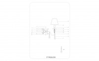379026201 Федерика02 1*60W E14 220 V бра