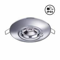 370790 SPOT NT21 293 хром Светильник встраиваемый влагозащищенный IP44 GU10 50W 220V WATER - 370790 SPOT NT21 293 хром Светильник встраиваемый влагозащищенный IP44 GU10 50W 220V WATER