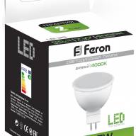 Лампа светодиодная Feron LB-26 MR16 G5.3 7W 4000K - Лампа светодиодная Feron LB-26 MR16 G5.3 7W 4000K